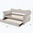 Tuft Linen Daybed with trundle