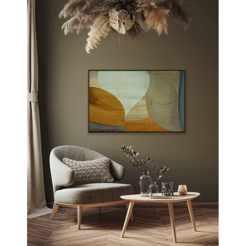 Swank Print by Victoria Johnson, Black, 26" H x 40" W x 2.63" D