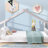 Full Size House Bed Wood Bed