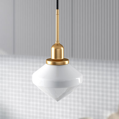 Luminaire suspendu simple à 1 lumière Chareen