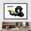 Singe Banksy avec banane-97558964-97558965