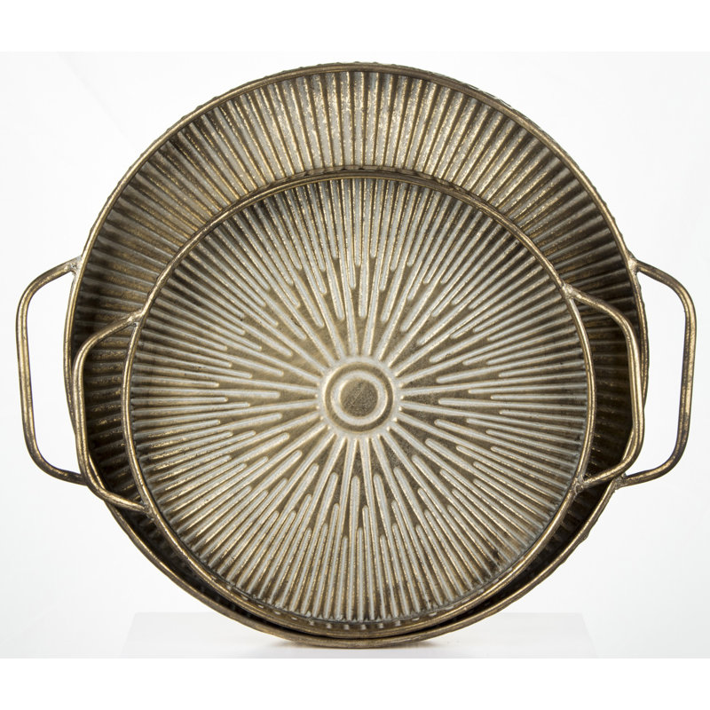 Blitz Metal Tray - Set of 2