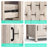 43" Sideboard Buffet Cabinet with Drawers, Shelves & Doors-119249844