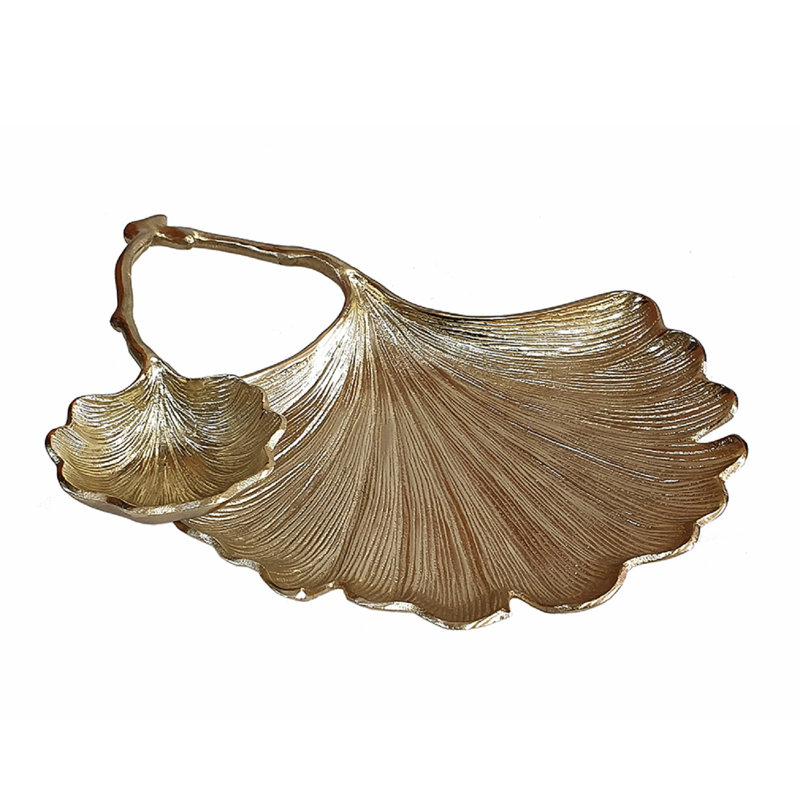 Gingko Double-Leaf Decor