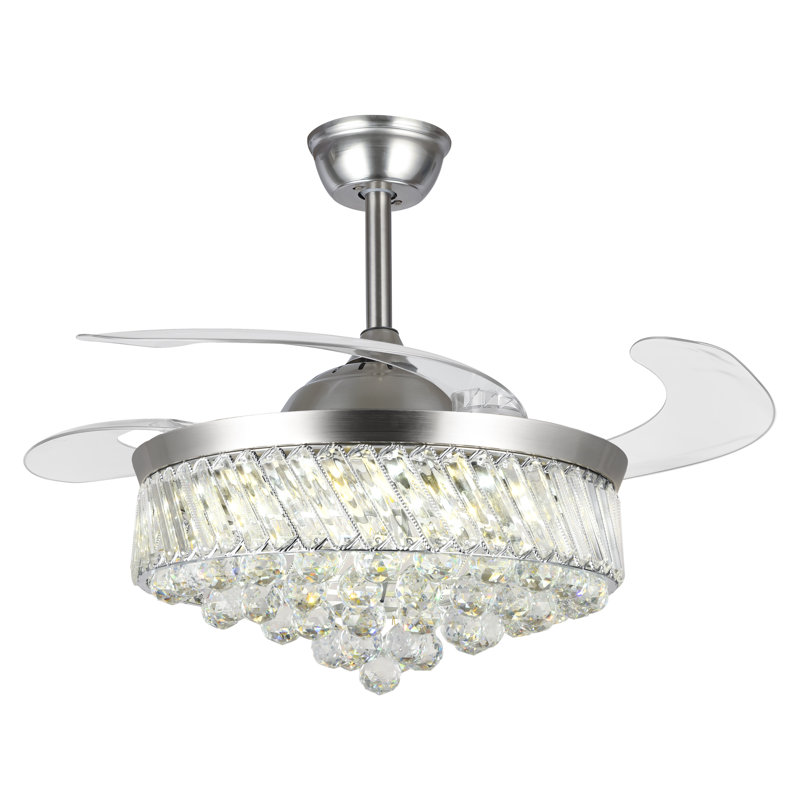 Joskar 42'' Ceiling Fan with LED Lights