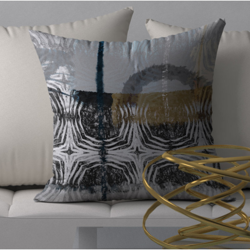 Housse de coussin carrée/insert, 24 po x 24 po