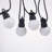 24 - Bulb 579 in. Solar Powered LED Globe String Lights