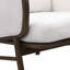 Ensemble de 2 chaises d'appoint rembourrées avec structure en bois massif U-Can Sherpa