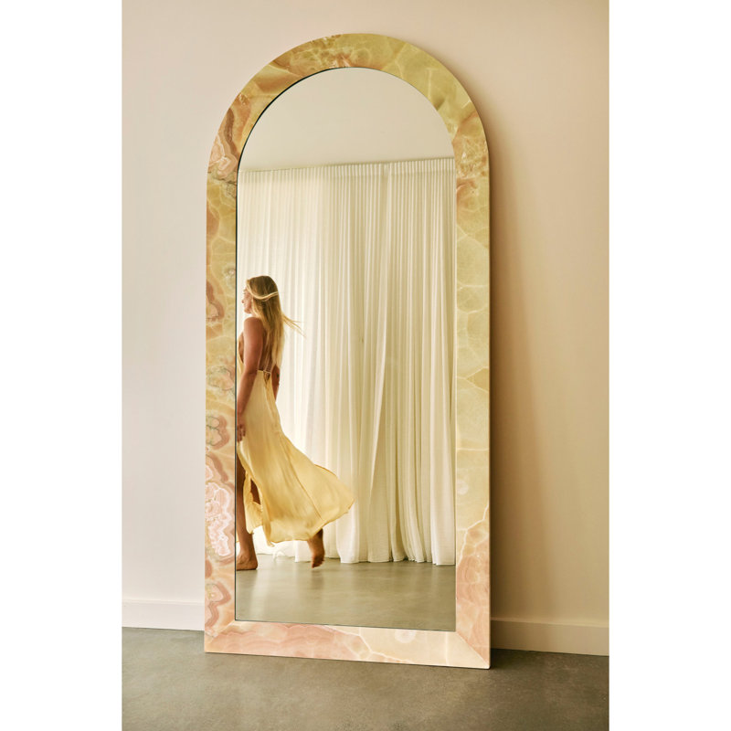 Zehra Rectangle Stone Mirror