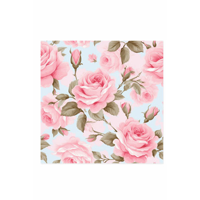 Floral She Dreams of Flowers II Unframed Art Print