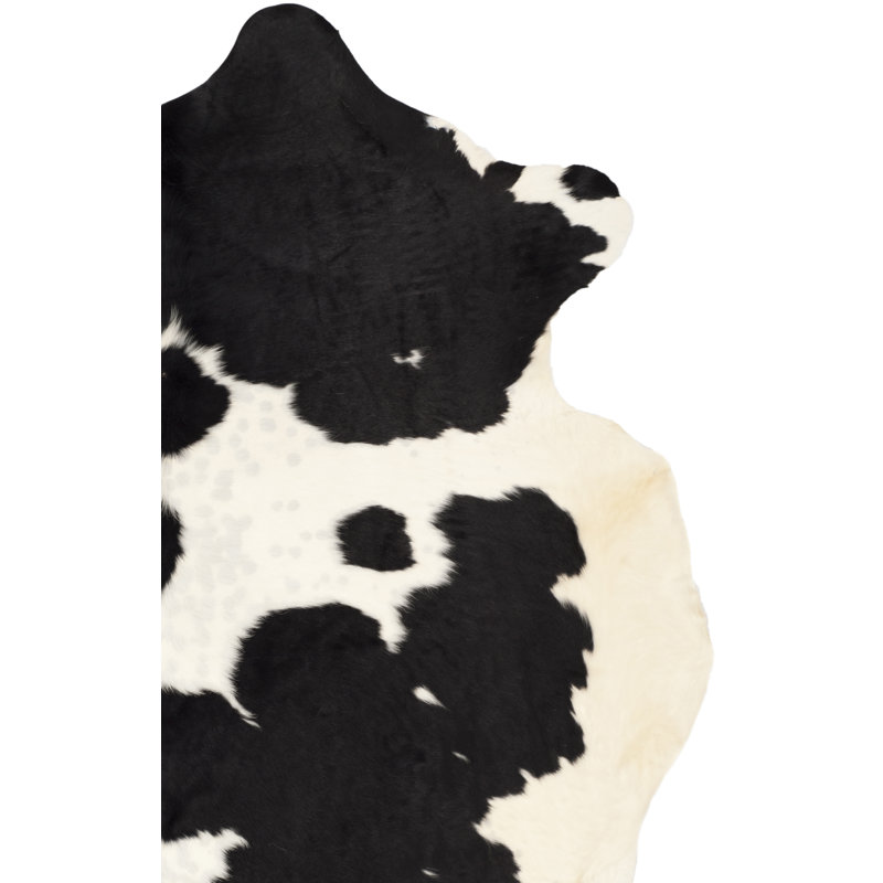 Tapis noir / blanc tissé à la main et à plat, Rectangle 5 pi 6 po x 6 pi 6 po