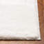 Tapis blanc neige à poils longs Solera-1057831601