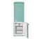 Classic Retro 24 In 12 Cu.ft Bottom Mount Fridge Auto Defrost, Energy Star Certified, Counter Depth