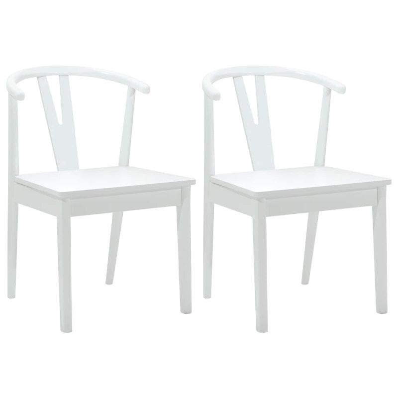 Tauhid Solid Wood Accent, White