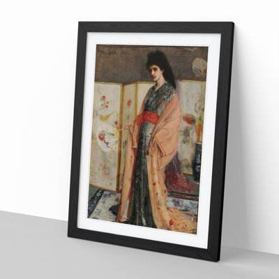 Lady in a Kimono by James Mcneill Whistler - Picture Frame Painting