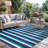 Striped Blue/White Outdoor Area Rug-1640741519-1617558286