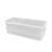 Crest 70-7/8 in. L x 32-2/3 in. W x 23-5/8 in. H Freestanding Acrylic Bathtub, Drain-101073531