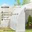 Outsunny 4 x 3 x 2m Polytunnel Greenhouse Replacement Cover ONLY-116244303