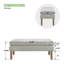 Banc à plateau-coussin Selina-114945410