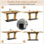 160 cm Extendable Dining Table
