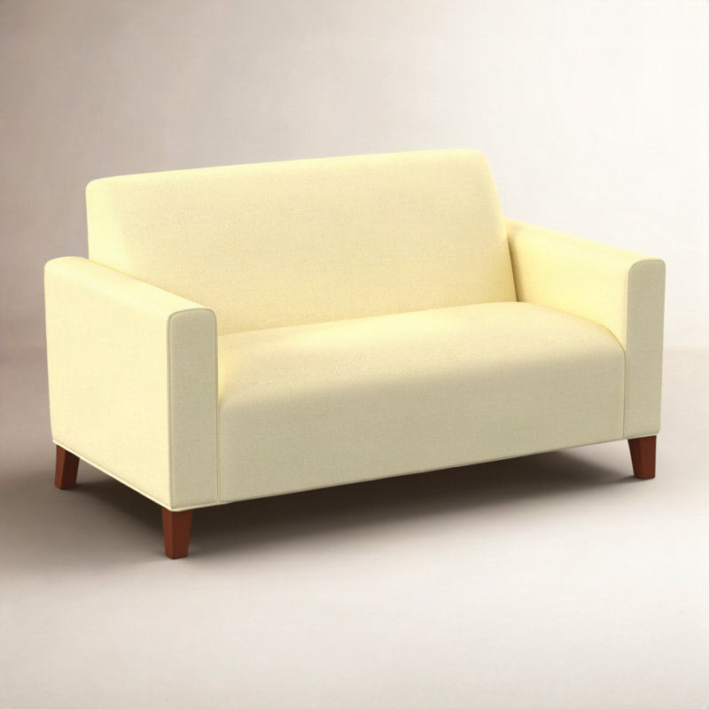 Kailum 69" Square Arm Sofa, Antic Shell Performance Twill
