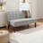 Classic Linen Upholstered Accent Loveseat Chair – Timeless Elegance & Comfort-499480625
