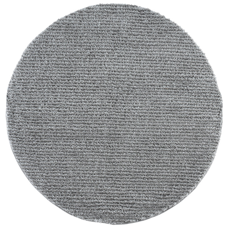 Atlantis Shag 102 Performance Solid Color Rug, 6'-7" X 6'-7" Round