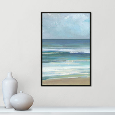 Gentle Waves I Print by Sally Swatland