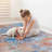 Multi Washable Rug 5x8 Area Rug (Multi, 5' x 8')-1966510958