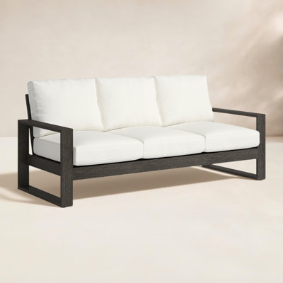 Canapé d'extérieur Toyea de 87,4 po de largeur avec coussins Sunbrella®