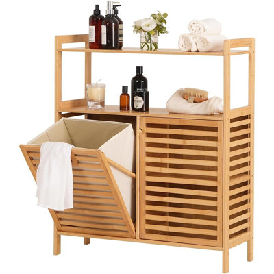 Solid Wood Laundry Hamper
