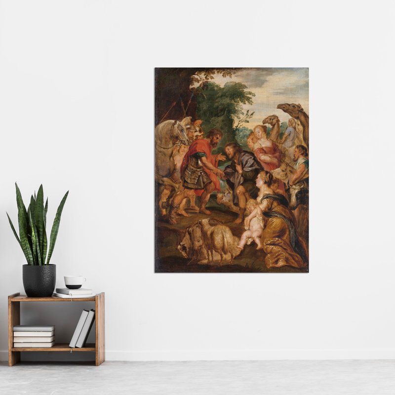 The Reconciliation of Jacob and Esau by Peter Paul Rubens - 1 Piece Painting