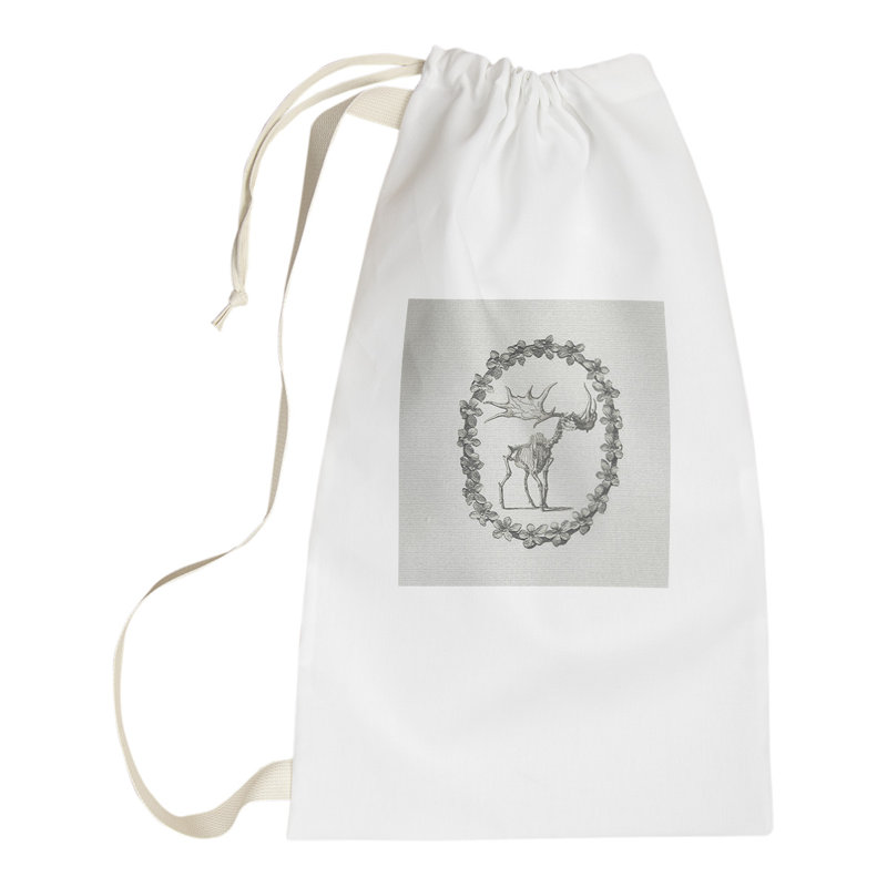 Hansard Fabric Laundry Bag with Handles, Medium (64" H x 20" W x 1.5" D)"