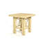Ensemble de fauteuils inclinables en bambou avec table d'appoint en bambou By RAM Game Room