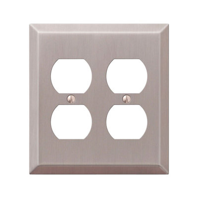 Tindal 2-Gang Duplex Outlet Wall Plate