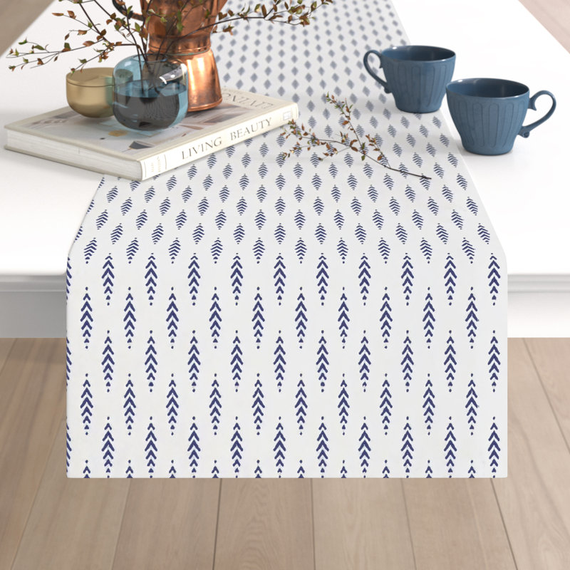 Serenity Floral Table Runner, 72" x 16"