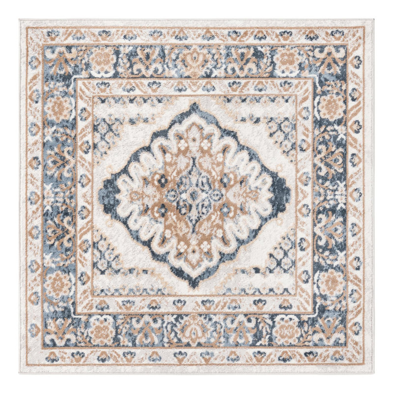 Oriental Indoor Rug, Square 4'1"