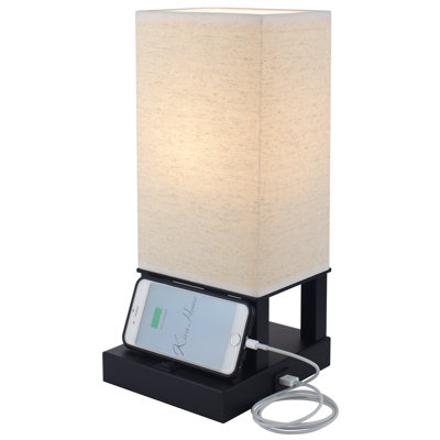 Aili Metal USB Table Lamp