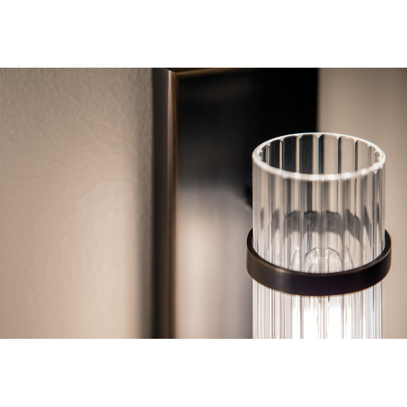 Shaw 1 Light LED Flush Mount, Old Bronze