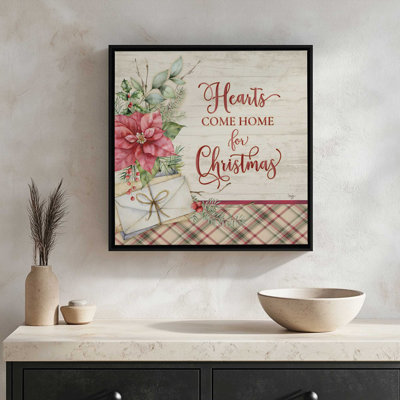 «Hearts Come Home for Christmas» par Mollie B., reproduction d'art