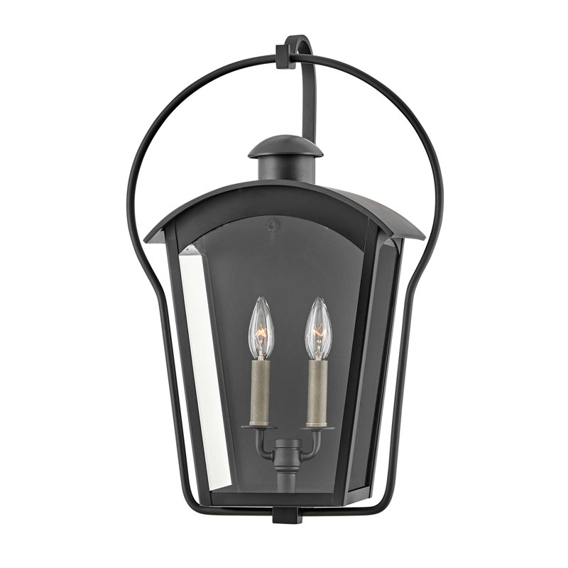 Yale Medium Wall Mount Lantern, 22" H x 15" W x 9.2" D