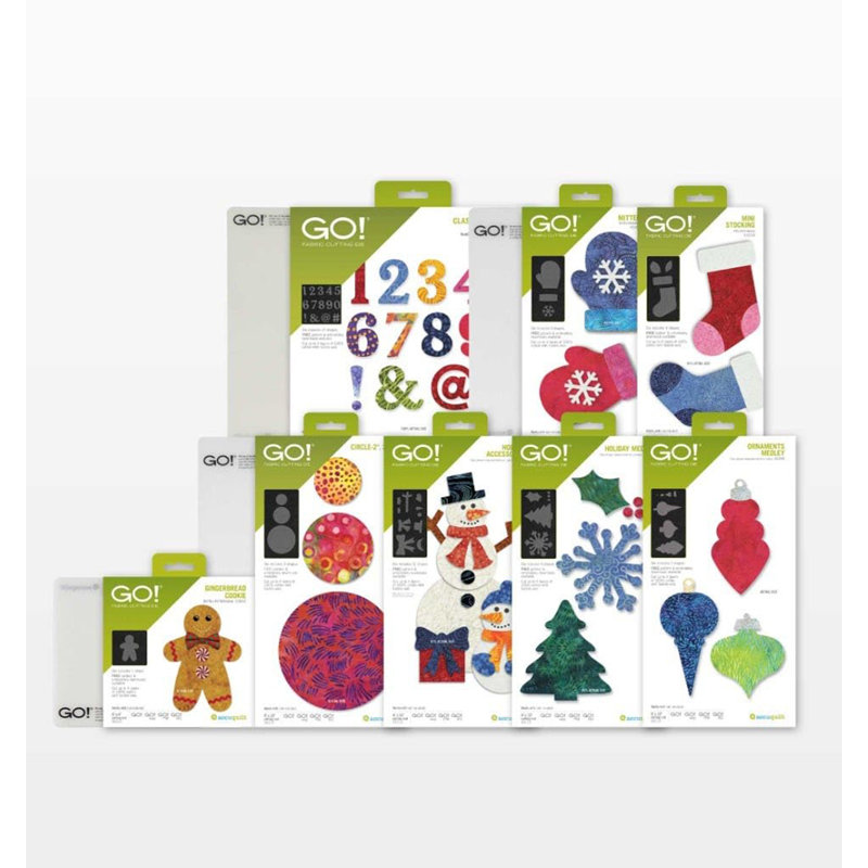 Accuquilt GO! Ensemble de matrices pour calendrier de l'Avent