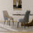 HOBART 7 Pieces Modern Dining Table Sets For 6, Sintered Stone Dining Table With 6 Chairs, Rectangular Dining Room Sets-2073042692-2073042691-2073042688