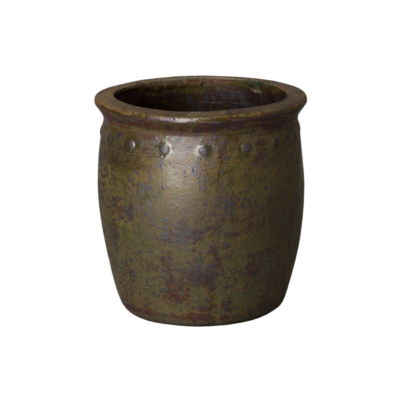 Pot de fleurs en céramique Svartalfar, H 15 po x l 15 po x P 15 po