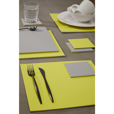 Geome Solid Colour Square Placemat