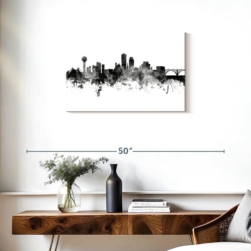 Knoxville, Tennessee Skyline II, H 20 po x l 30 po