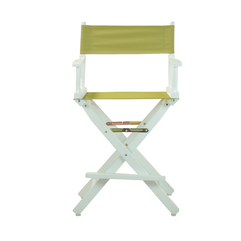 24" Folding Director Chair, Honey Oak, Sage