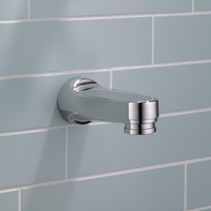 Wall Mounted Tub Spout Trim with Diverter, Chrome