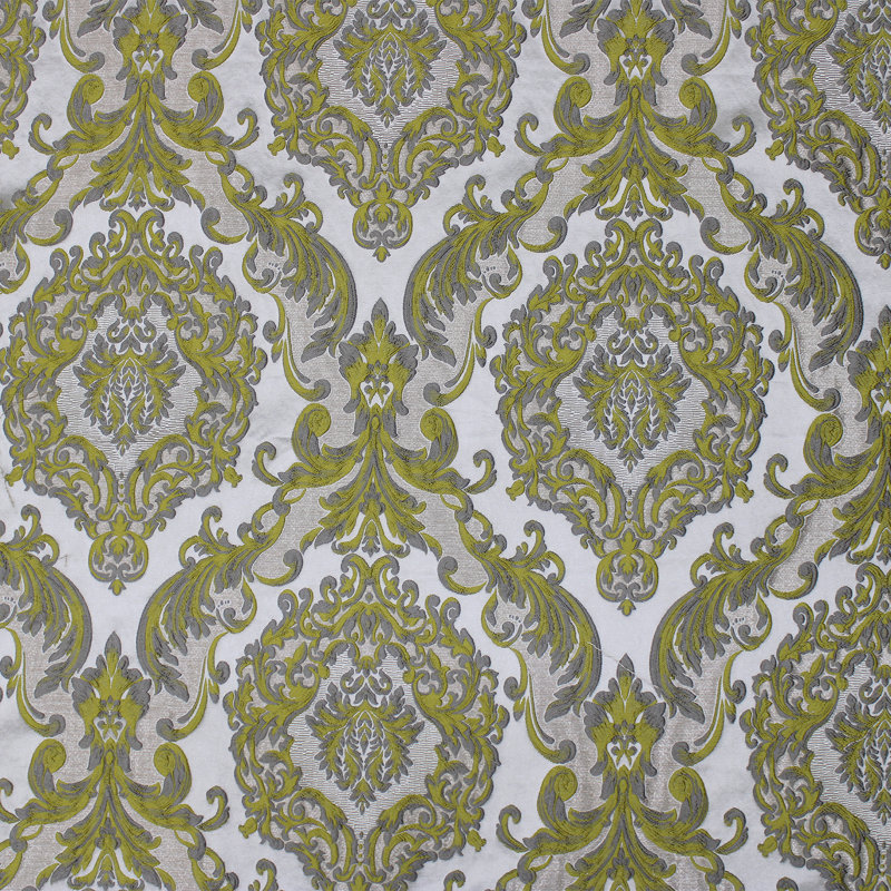 Damask Jacquard | Varley Fabric, Lime
