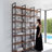 17 Stories 7-tier Antique Wood Color Display Bookshelves